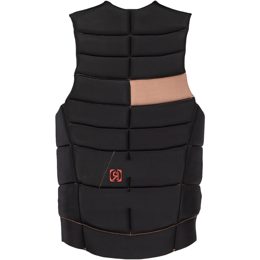 2026 Ronix Mens Vader Impact Vest R25V-IMP-VAD - Black / Mocha